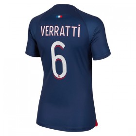 Camisetas Paris Saint Germain 2023-24 Verratti 6 Primera - Mujer
